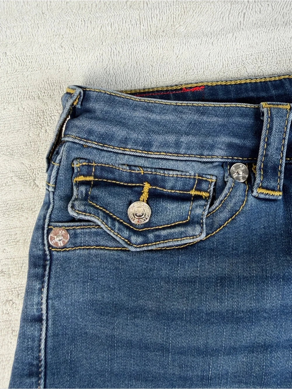true religion joey cut off shorts w27 woman’s